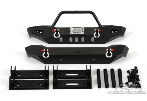 Proline Обвес кузова - Ridge-Line Bumper (Wide) Set for Axial SCX10 w/Standard Width Truck Bodies, REVO, Summit & T/E MAXX w/Standard Width bodies