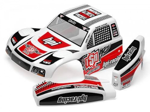 HPI Кузов (1/10) DT-1 TRUCK (Белый) окрашен
