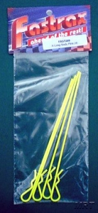 Fastrax Клипсы кузова 1/8 длинные FLUORESCENT (4шт)