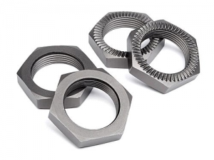 HPI Гайки колес Baja (24mm/ GUNMETAL/4шт)