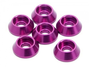 HPI Шайбы конические 3x10x3.5мм (PURPLE/6шт)