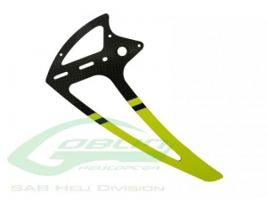 H0242-S Карбоновый вертикальный плавник желтый Goblin 500
