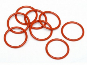 HPI Кольцо уплотнительное S15 (15X1.5MM/ ORANGE/ 8шт)