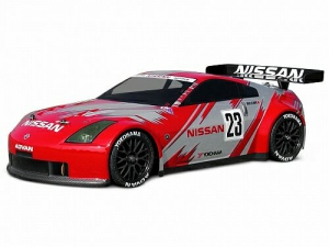HPI Кузов 1/10 - NISSAN 350Z NISMO GT RACE (200MM) - некрашеный
