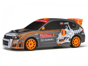 HPI Кузов 1/18 - SUBARU WRX STI BUCKY LASEK (Окрашен, 150мм)