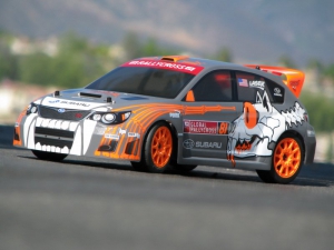 HPI Кузов 1/8 ралли SUBARU WRX STI BUCKY LASEK (окрашен) (WR8)