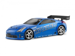 HPI Кузов туринг 1/10 - NISSAN 350Z GREEDY (200MM) некрашеный/ с отражателями