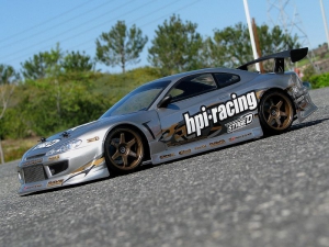 HPI Кузов туринг 1/10 - NISSAN SILVIA (S15/200mm) некрашеный/ с отражателями
