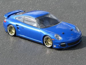 HPI Кузов туринг 1/10 - PORSCHE 911 TURBO 997 (200mm) некрашеный