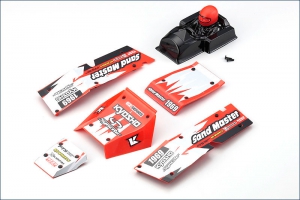 Kyosho Body Parts Set (Red/SAND MASTER)
