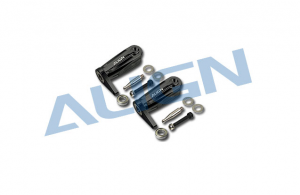 Align Цапфы основного ротора, CNC, черные, T-Rex 700 3G