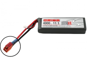 Team Orion Li-Po 11,1В(3S) 4000mah 50C SoftCase Deans plug with LED charge status