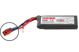 Team Orion Li-Po 7,4В(2S) 1600mah 50C SoftCase Deans plug