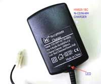 HopWo Зарядное устройство автомат NiMh/NiCd (220V/ 1A / 4-8 cell) разъем Tamiya