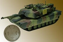 Pilotage Abrams, M1A1, Task Force Tarawa, ИК пушка