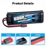 Аккумулятор B&C NiMH 6-Cells 5000 MAH 7.2V, T-Plug