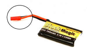 Black Magic Li-pol 3.7V 700mAh, 35C, 1s1p для LaTrax Alias