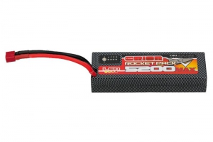 Team Orion Аккумулятор Rocket Pack V-Max LiPo 5200 55C Rectangular (LED, 7.6V, 2S, Deans)