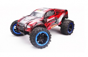 Модель монстр-трака Remo Hobby DINOSAURS Brushless 4WD (красная)