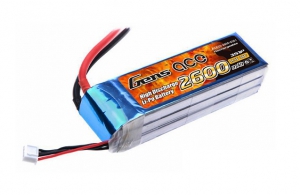 Gens Ace Li-pol 11.1V 2600mAh, 25C, 3s1p, Deans T-Plug