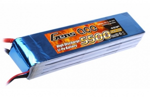 Gens Ace Li-pol 14.8V 5500mAh, 35C, 4s1p, XT60