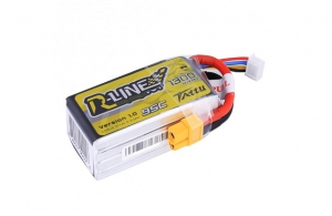 TATTU Li-pol 14.8V 1300mAh, 95C,4s1p R-Line, XT60