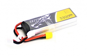 TATTU Li-pol 14.8V 3300mAh, 35C, 4s1p, XT60