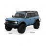 Радиоуправляемая модель для трофи-рейдов HB Beluga (32 см, 4WD, 1:16, цвет синий) - HB-R1602