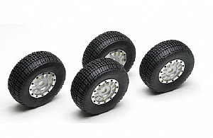 Associated Колеса SC8-12 Spoke 4шт. (серебро) для 1:8