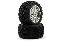 Losi Колеса с резиной 320S со вставками, 2шт, 10-T
