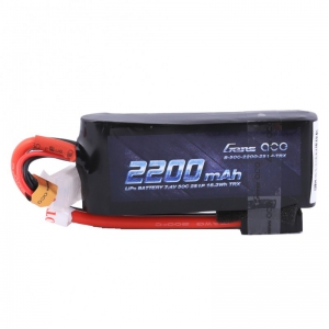 Аккумулятор Li-Po - 7.4В 2200мАч 50C (2S1P, Deans, EC3, Traxxas, Tamiya)