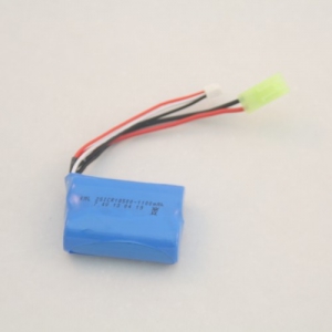 MYX Li-pol 7.4V 1100mAh, 2s1p, MiniTamiya plug