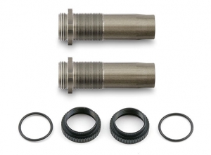 Associated Корпуса амортизаторов FT Threaded, 1.02" (2шт) с кольцами