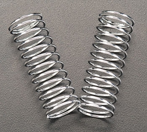 Associated Пружины RC18 задние (silver, 1.64 lb.) 2шт