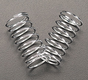 Associated Пружины передние 18T Front Spring, silver, 2.55 lb. 2шт