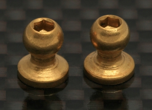 Associated Шаровые - Ti Nitride Ballstuds 4-40x.20 - long