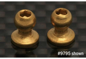 Associated Шаровые - Ti Nitride Ballstuds 4-40x.30 - short (2шт)