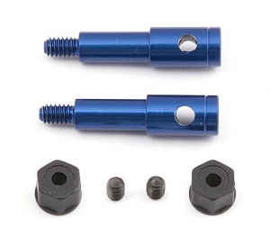 Associated Оси передних колес "инлайн" FT Blue Aluminum Inline Axle