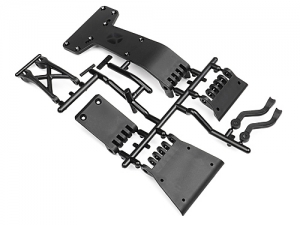 HPI Детали бампера - SKID PLATE SET (набор) Blitz