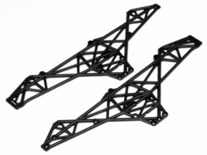 HPI Пластины шасси (BLACK)