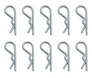 Associated Клипсы кузовные 1/10 - 1.3мм (10шт)