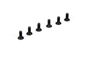 Losi Винты с плоской головкой 4-40x5/16" (6шт): NCR2.0