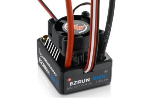 Бесколлекторный влагозащищённый регулятор EzRun MAX10 для масштаба 1:10