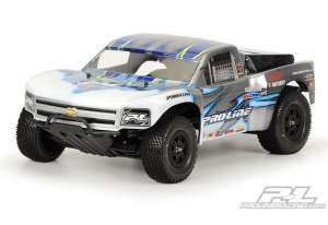 Proline Кузов (SC10) 09 Chevy Silverado 1500 (for Slash and SC10) некрашеный