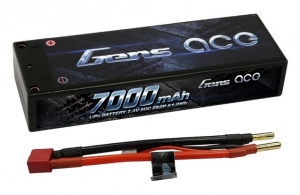 Gens Ace Li-pol 7.4V 7000mAh, 50C, 2s1p, Deans T-Plug