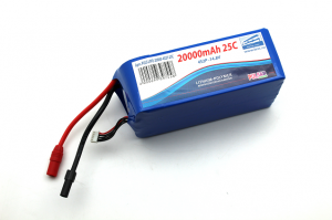 Pulsar Li-pol 14.8V 20000mAh, 25C, 4s2p, AS150