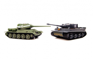 VSTank Танки для ИК боев GermanTiger I + Russia T34