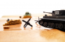 VSTank Танки для ИК боев GermanTiger I + Russia T34