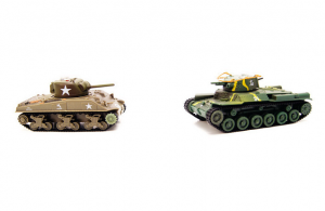 VSTank Танки для ИК боев Japan Type 97 + US M4A3 Sherman