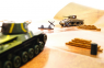 VSTank Танки для ИК боев Japan Type 97 + US M4A3 Sherman